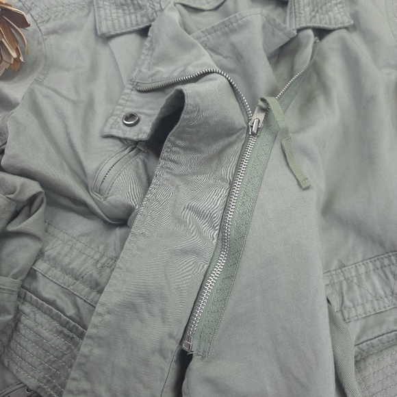 Loft Olive Green Women's Jacket Sz S - Picture 8 of 14